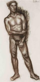 Rudolf Bonnet - Male nude