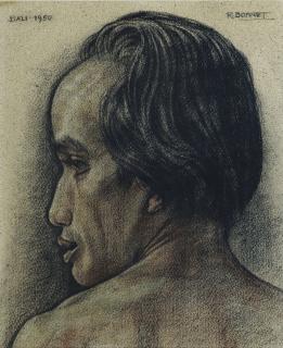 Rudolf Bonnet - Portrait Of A Man