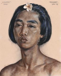 Rudolf Bonnet - Portrait of J. Djemul