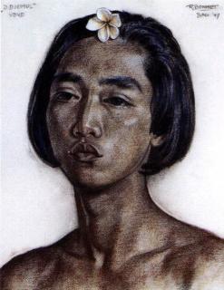 Rudolf Bonnet - Portrait of J. Djemul