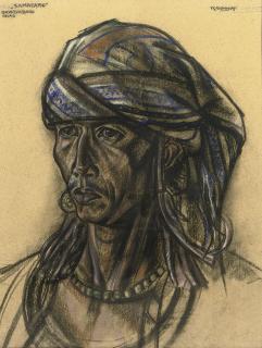 Rudolf Bonnet - Portrait of Samaearo, Bawodabaro, Nias