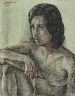 Rudolf Bonnet - Resting grasscutter