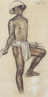 Rudolf Bonnet - Studie Voor „De Toradja\'S\