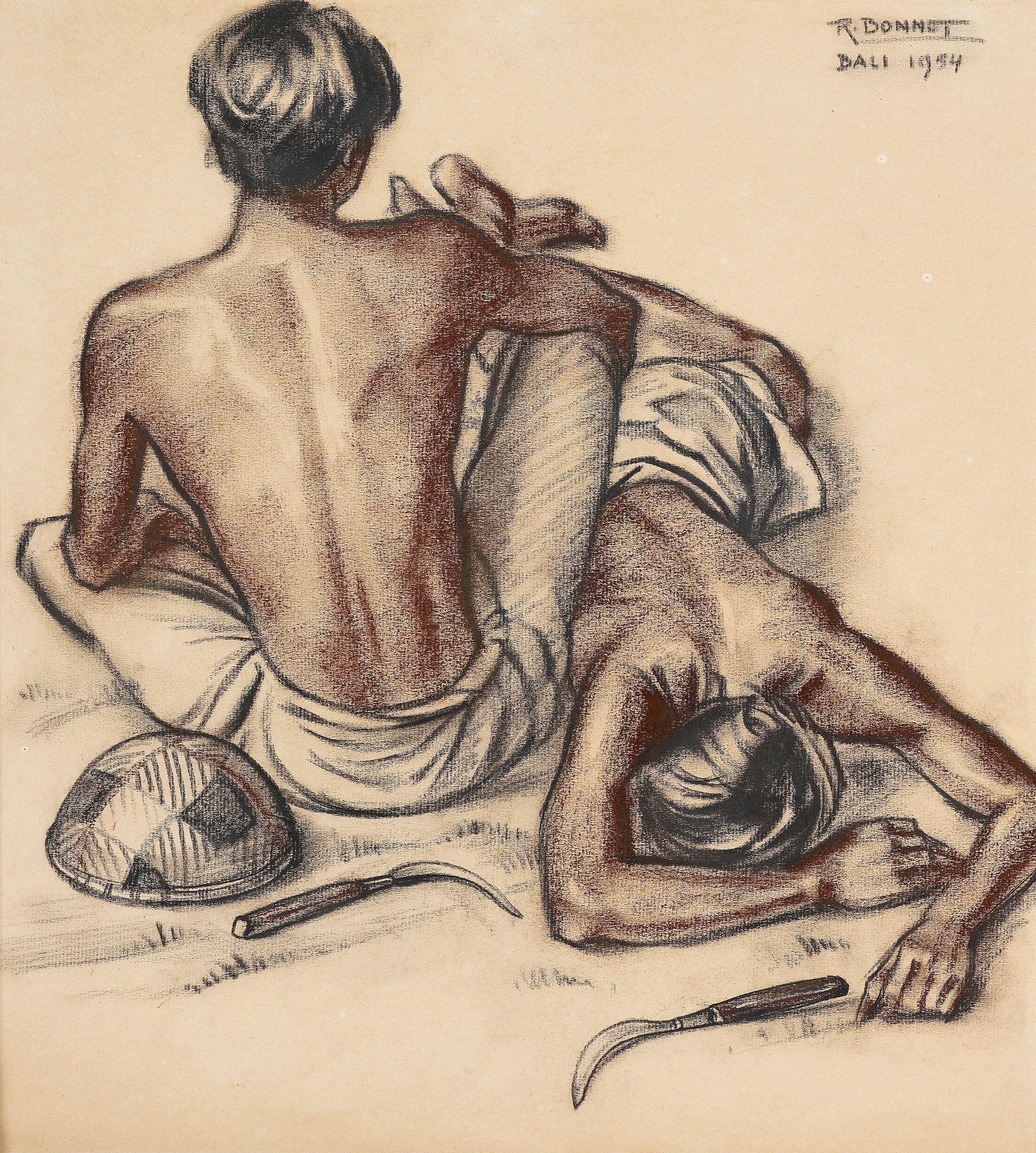 Rudolf Bonnet - Workers at rest