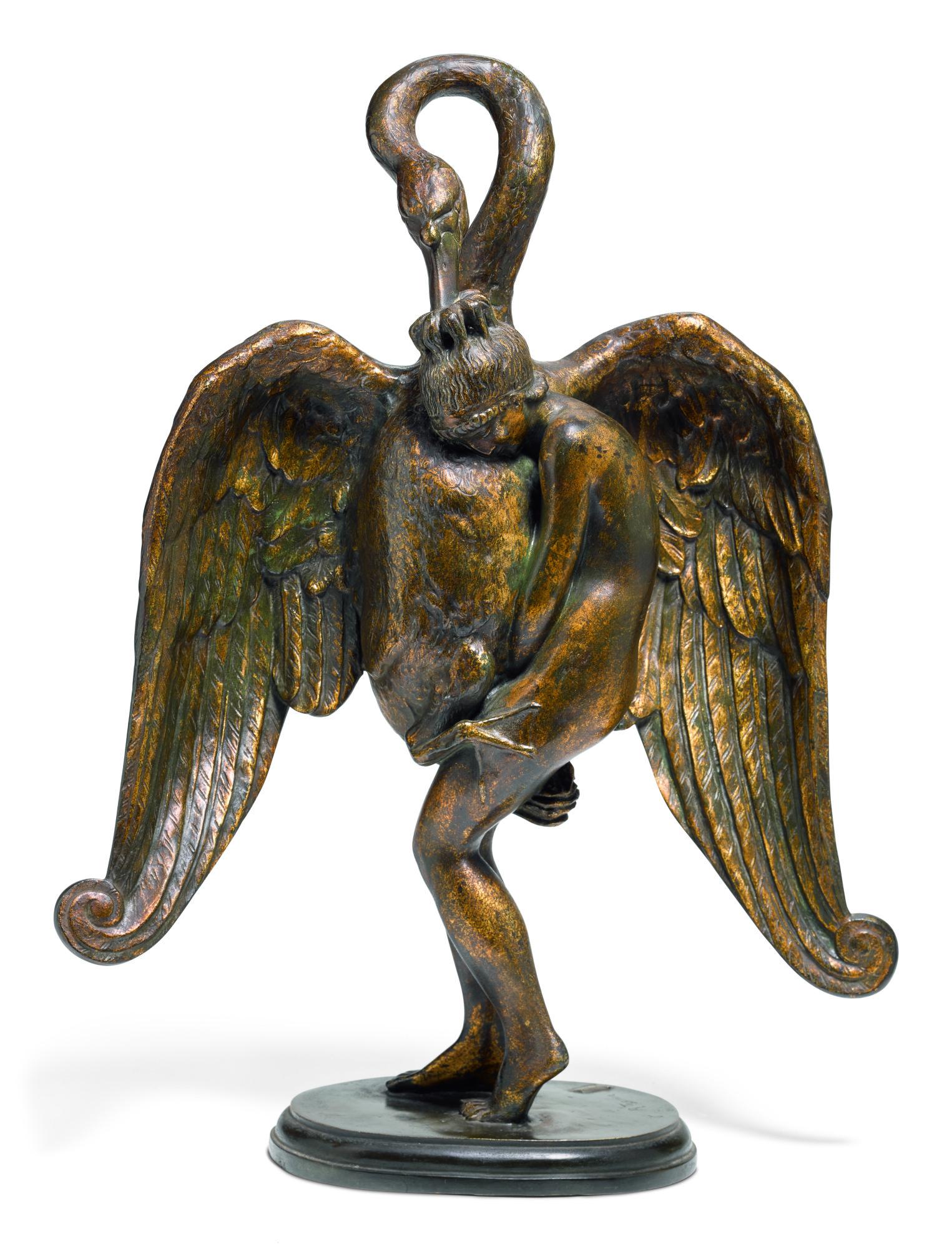 Rudolf Christopher Puggard Tegner - Leda And The Swan