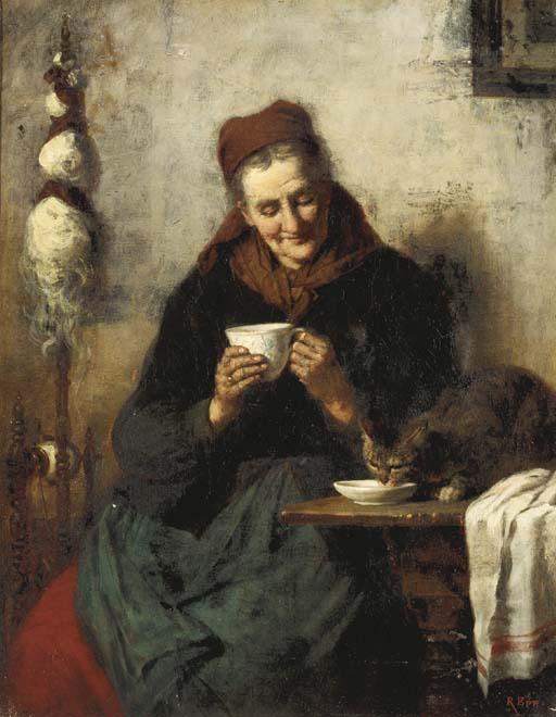 Rudolf Epp - Breakfast with the Cat