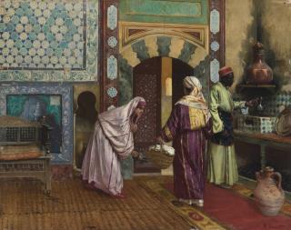 Rudolf Ernst - Austrian The Hammam