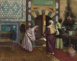 Rudolf Ernst - Austrian the Hammam