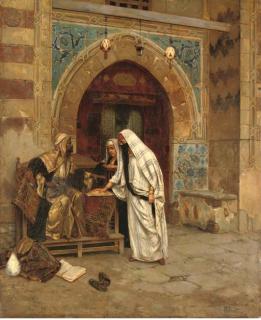 Rudolf Ernst - The Egyptian Fortune Teller