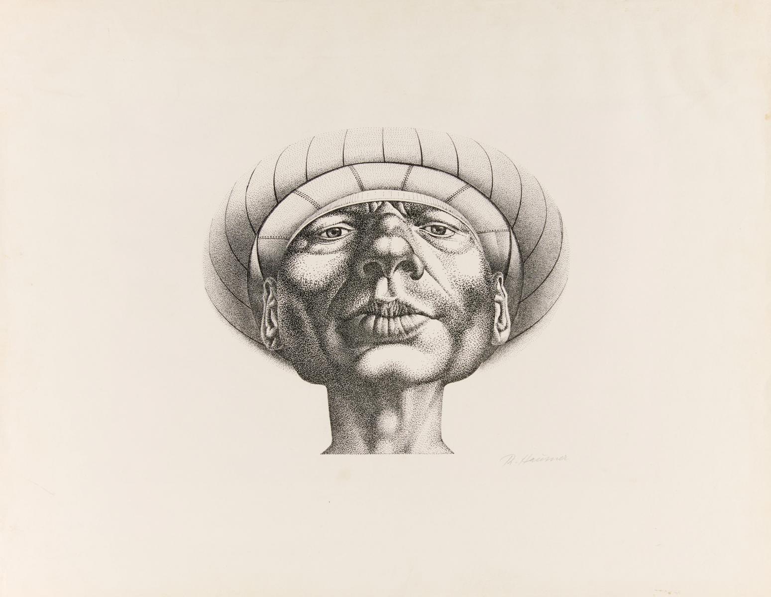 Rudolf Hausner - Adam wohlbehütet.