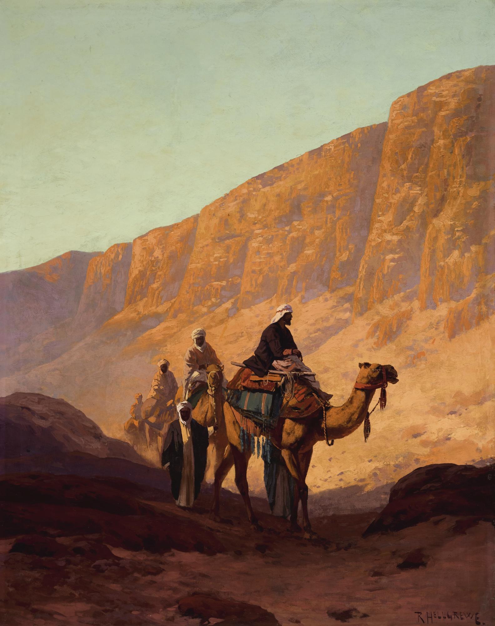 Rudolf Hellgrewe - Germancrossing The Wadi