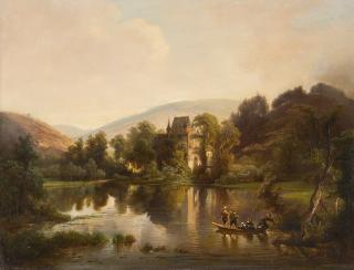 Rudolf Hirth Du Frênes - Knabe im Kostüm.