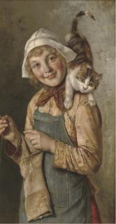 Rudolf Hirth du Frênes - Young friends