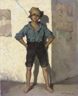 Rudolf Jelinek - The young urchin