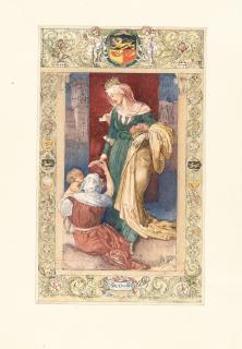 Rudolf Jettmar - Die heilige Elisabeth und eine Bettlerin