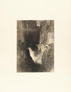 Rudolf Jettmar - Felslandschaft (Die eingestürzte Brücke)