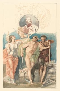 Rudolf Jettmar - Kaiserbild für die Handelskammer in Troppau