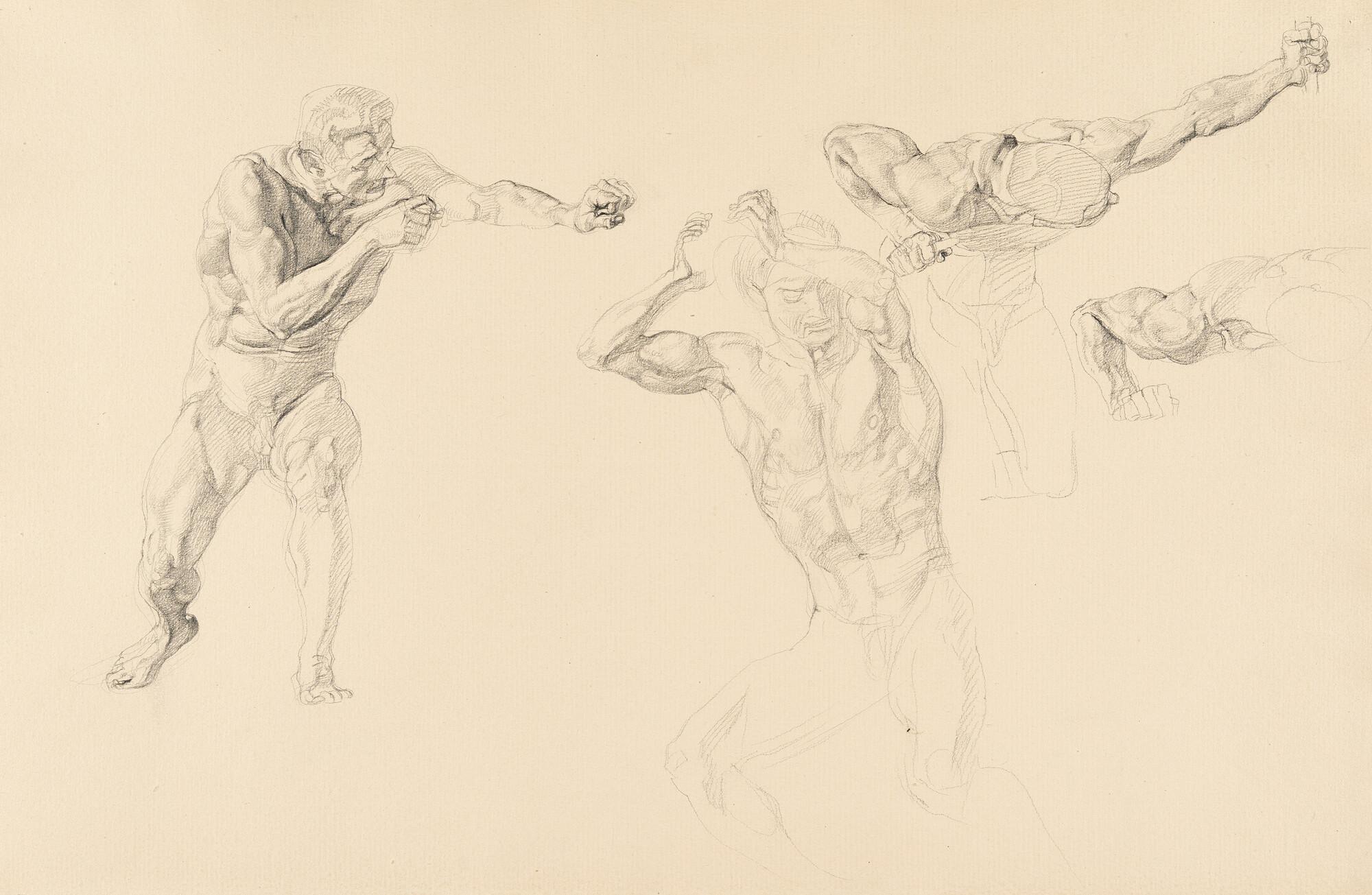 Rudolf Jettmar - Männliche Aktstudien