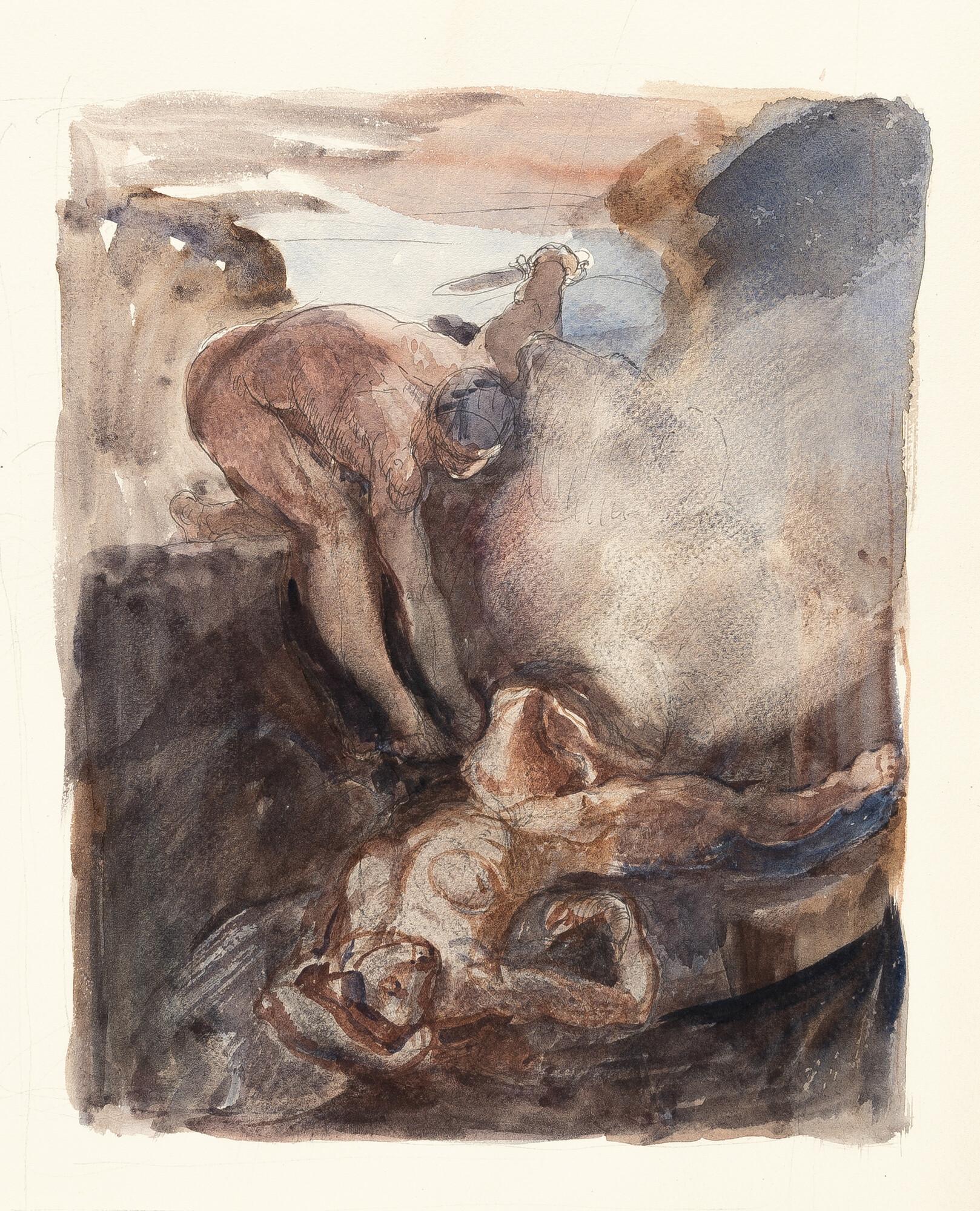 Rudolf Jettmar - Ödipus und die Sphinx (II. Fassung)