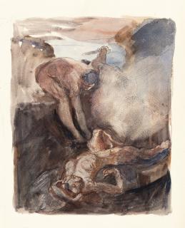 Rudolf Jettmar - Ödipus und die Sphinx (II. Fassung)