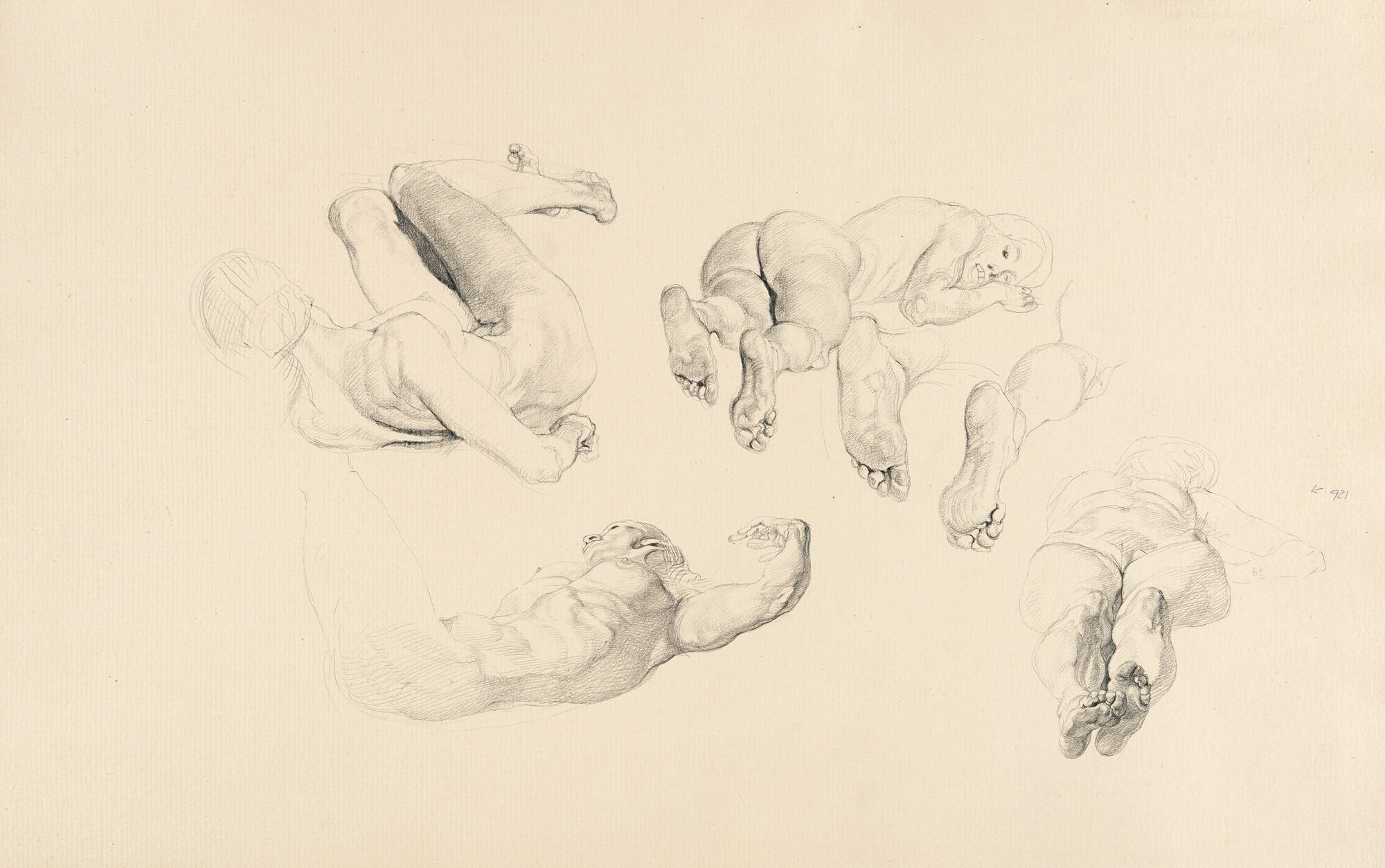 Rudolf Jettmar - Weibliche Aktstudien