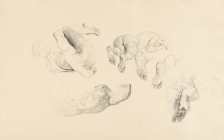 Rudolf Jettmar - Weibliche Aktstudien