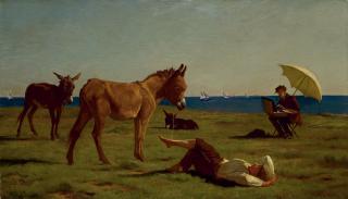 Rudolf Koller - Der Maler und sein Modell