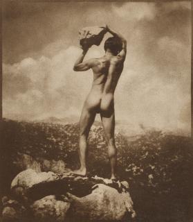 Rudolf Koppitz - Der Steinwerfer (The Stone-Thrower), 1923