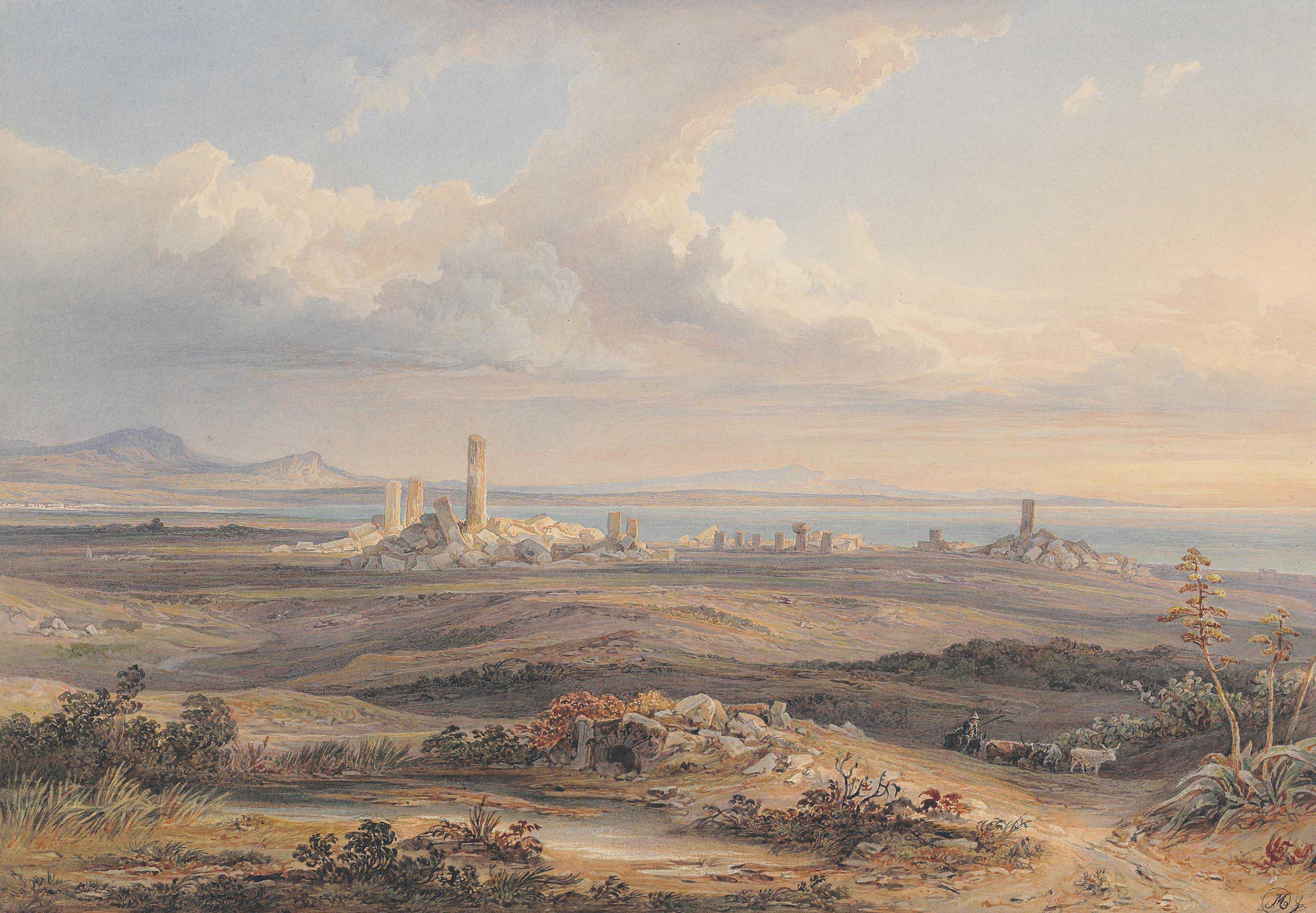 Rudolf Müller - Selinunte, Sicily