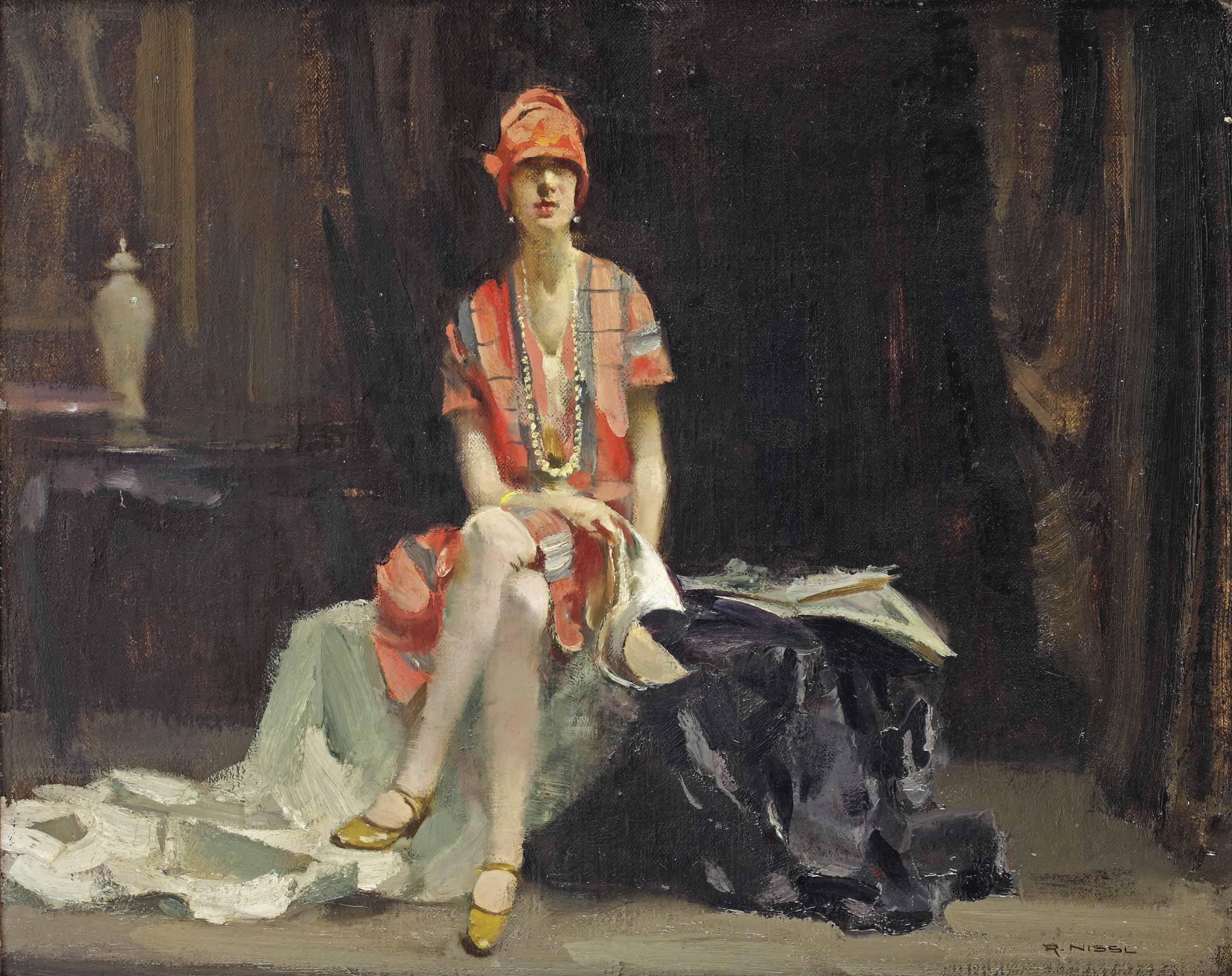 Rudolf Nissl - In The Fitting Room