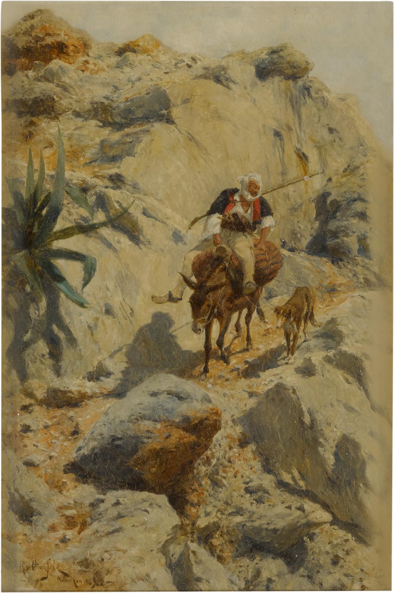 Rudolf Otto Ottenfeld - Desert Rider and his Faithful Companion