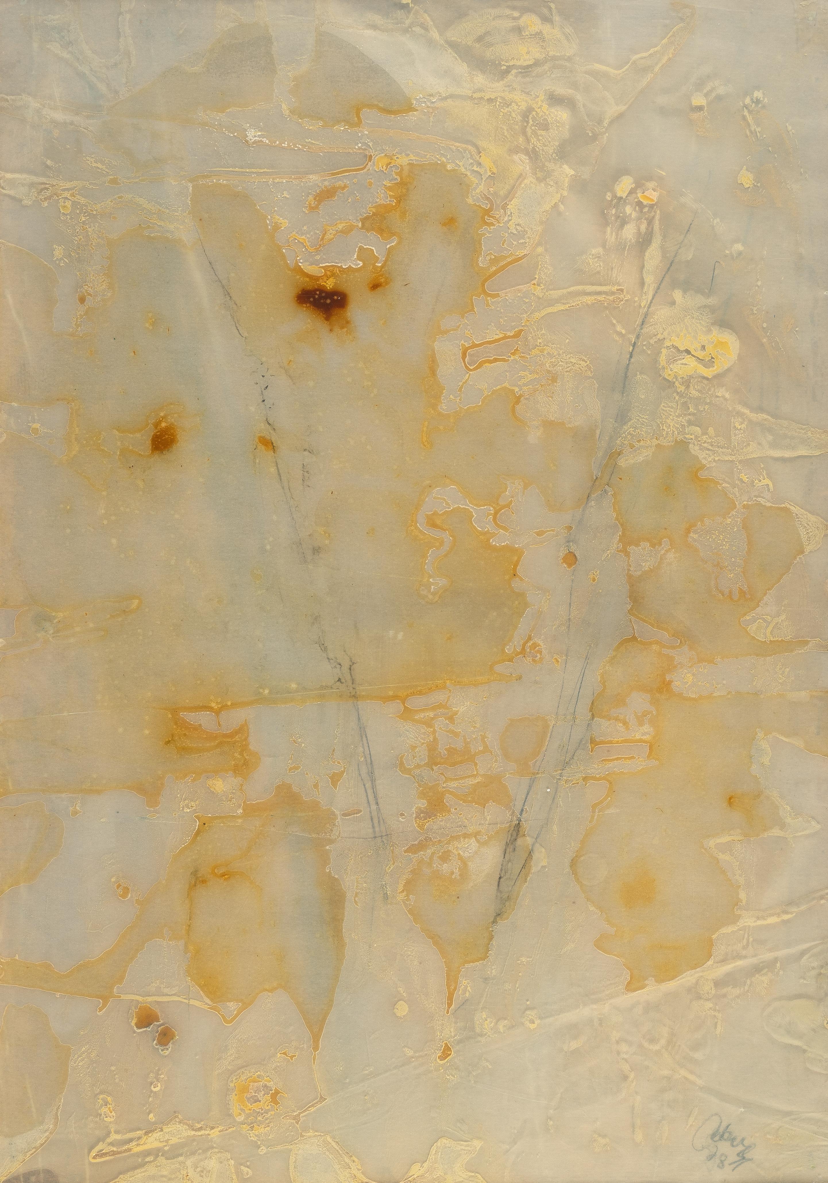 Rudolf Polanszky - Ohne Titel (Aus der Schweinfettserie)