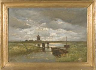 Rudolf Ribarz - Etang au moulin