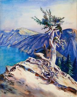 Rudolf Schlichter - »An der Waldgrenze«