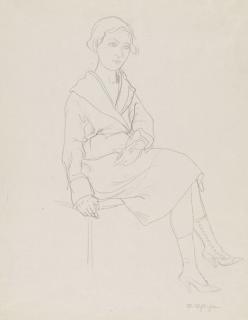 Rudolf Schlichter - Dienstmädchen