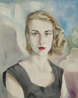 Rudolf Schlichter - Junge Engländerin