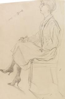 Rudolf Schlichter - Krankenschwester II