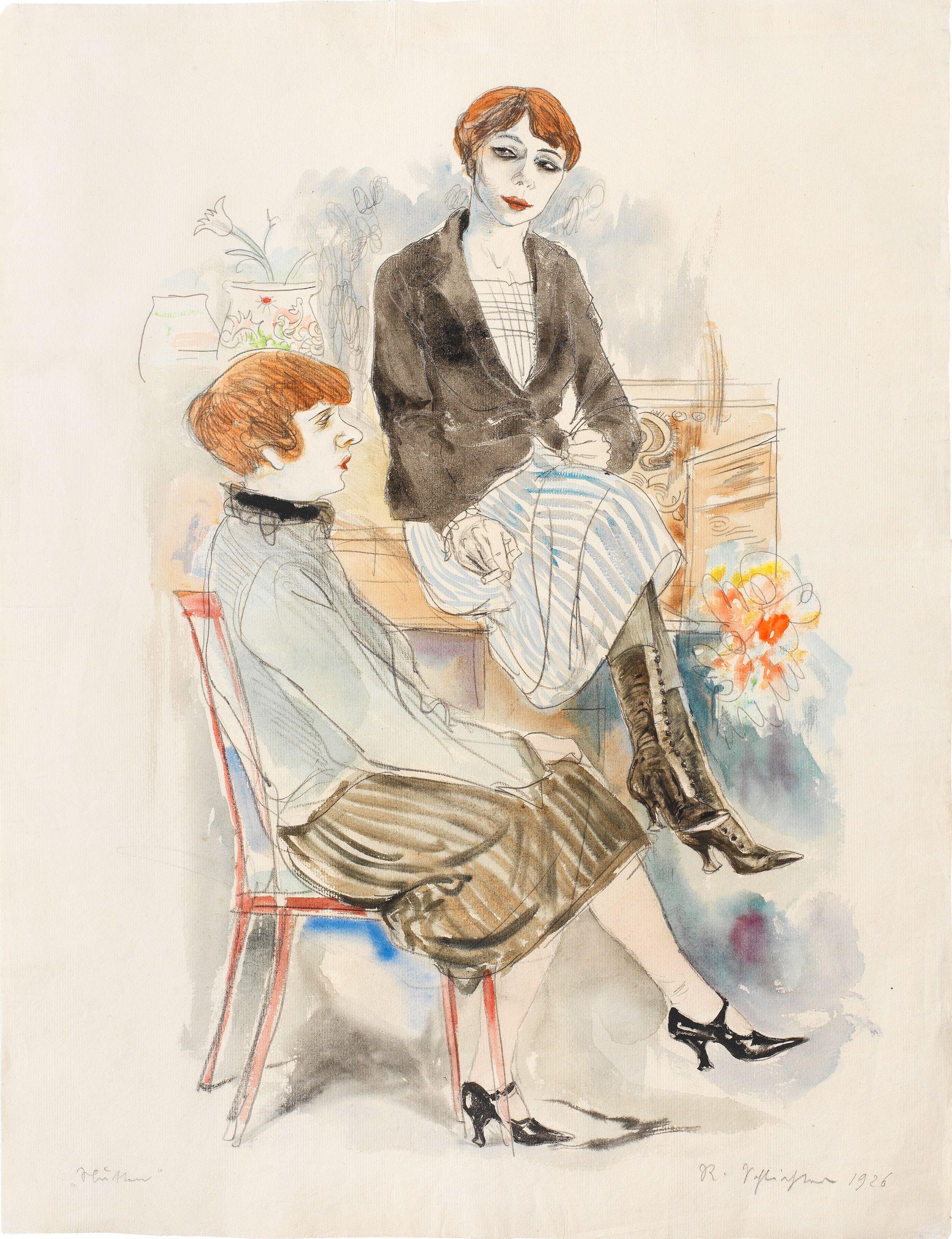 Rudolf Schlichter - Nutten