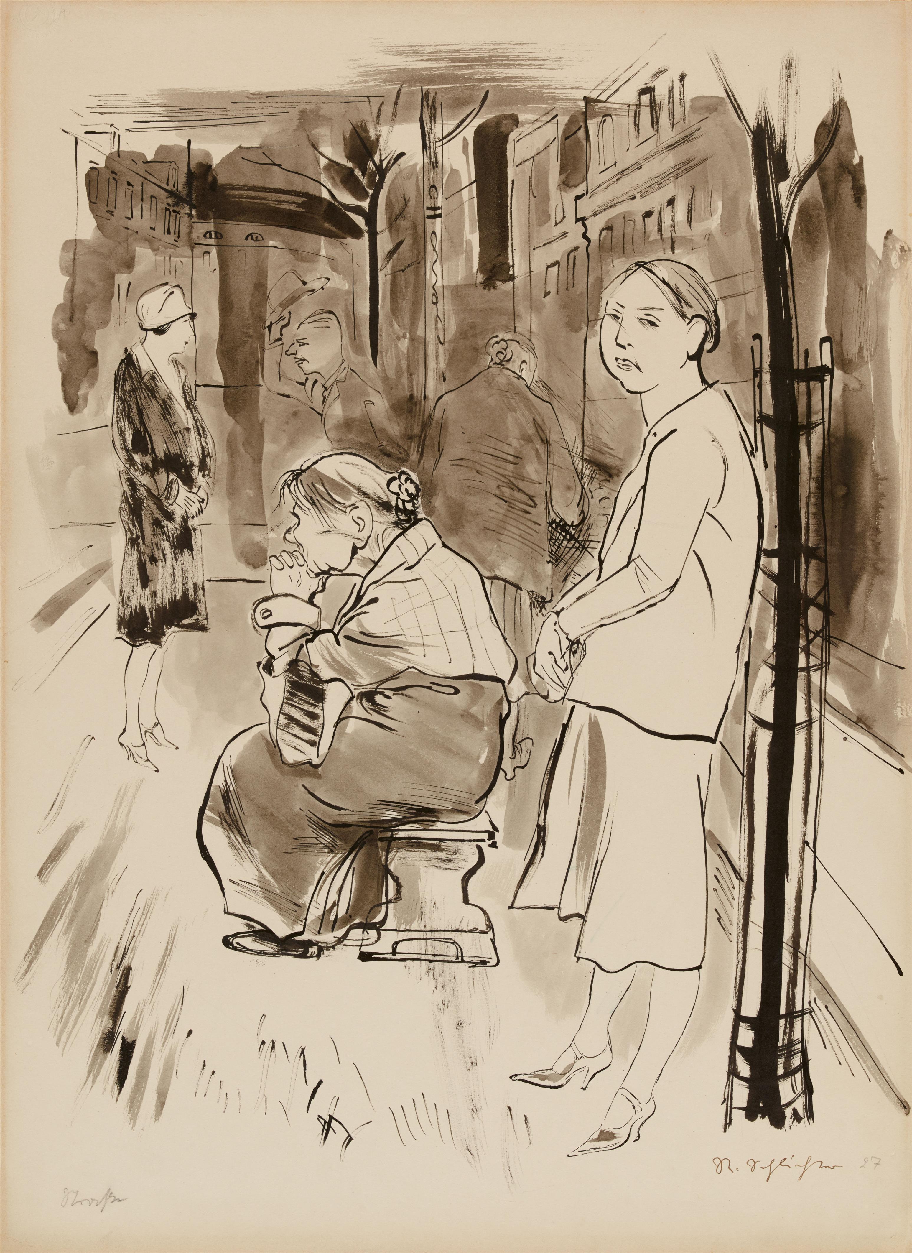 Rudolf Schlichter - Straße