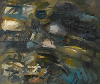 Rudolf Schoofs - Ohne Titel (Unterholz).