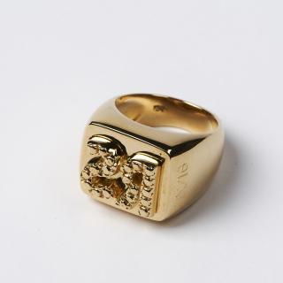 Rudolf Stingel - RS (für Parkett 77).