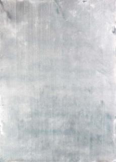 Rudolf Stingel - Untitled (Silver Mesh)