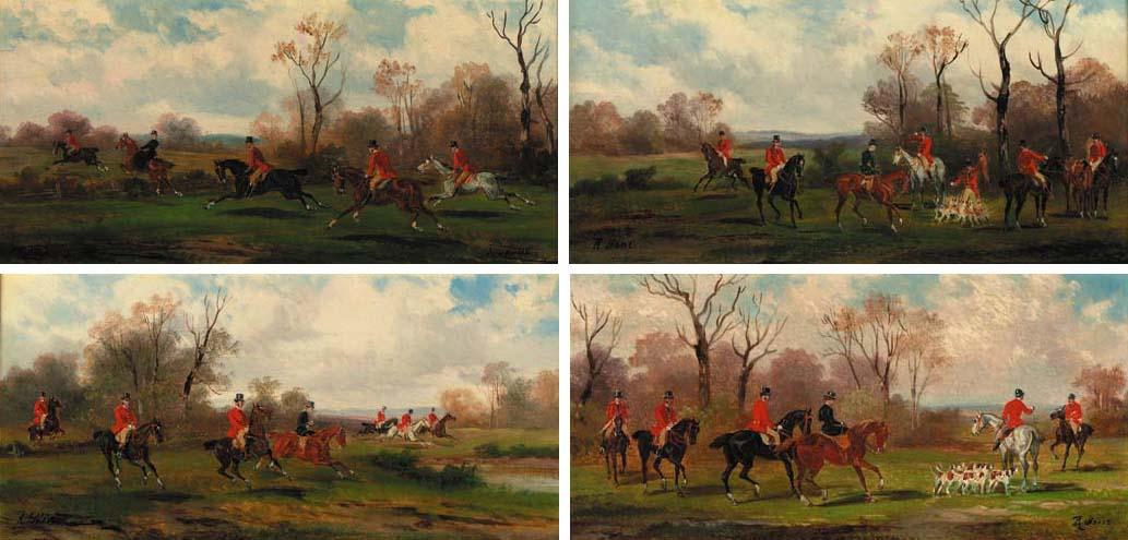 Rudolf Stone - Over the fence; Gone to ground; On the scent; The Kill