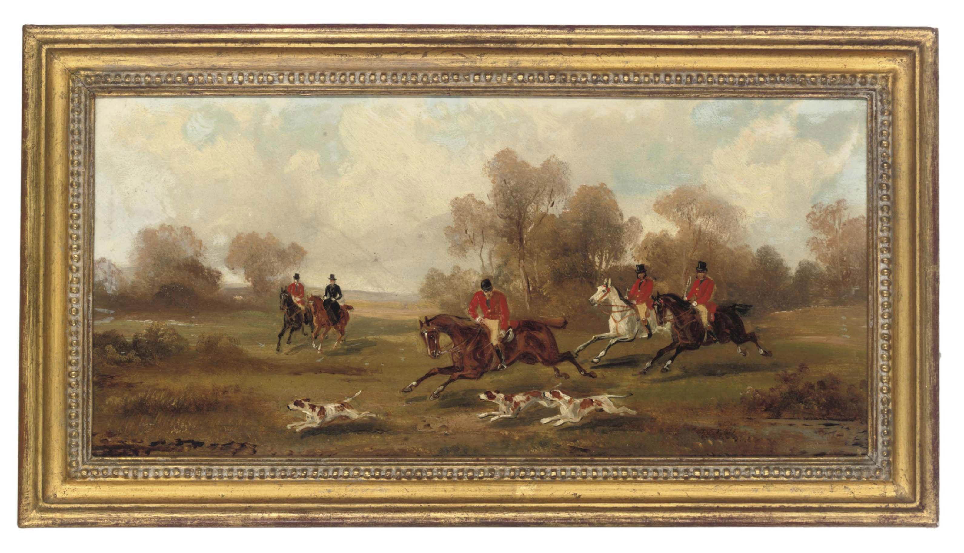 Rudolf Stone - Waiting for the off; Across the fields; On the scent; and The kill