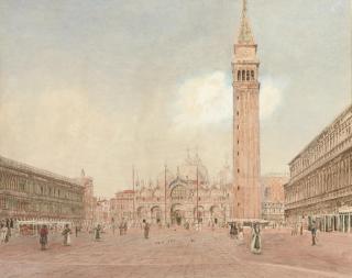 Rudolf Von Alt - San Marco, Venice