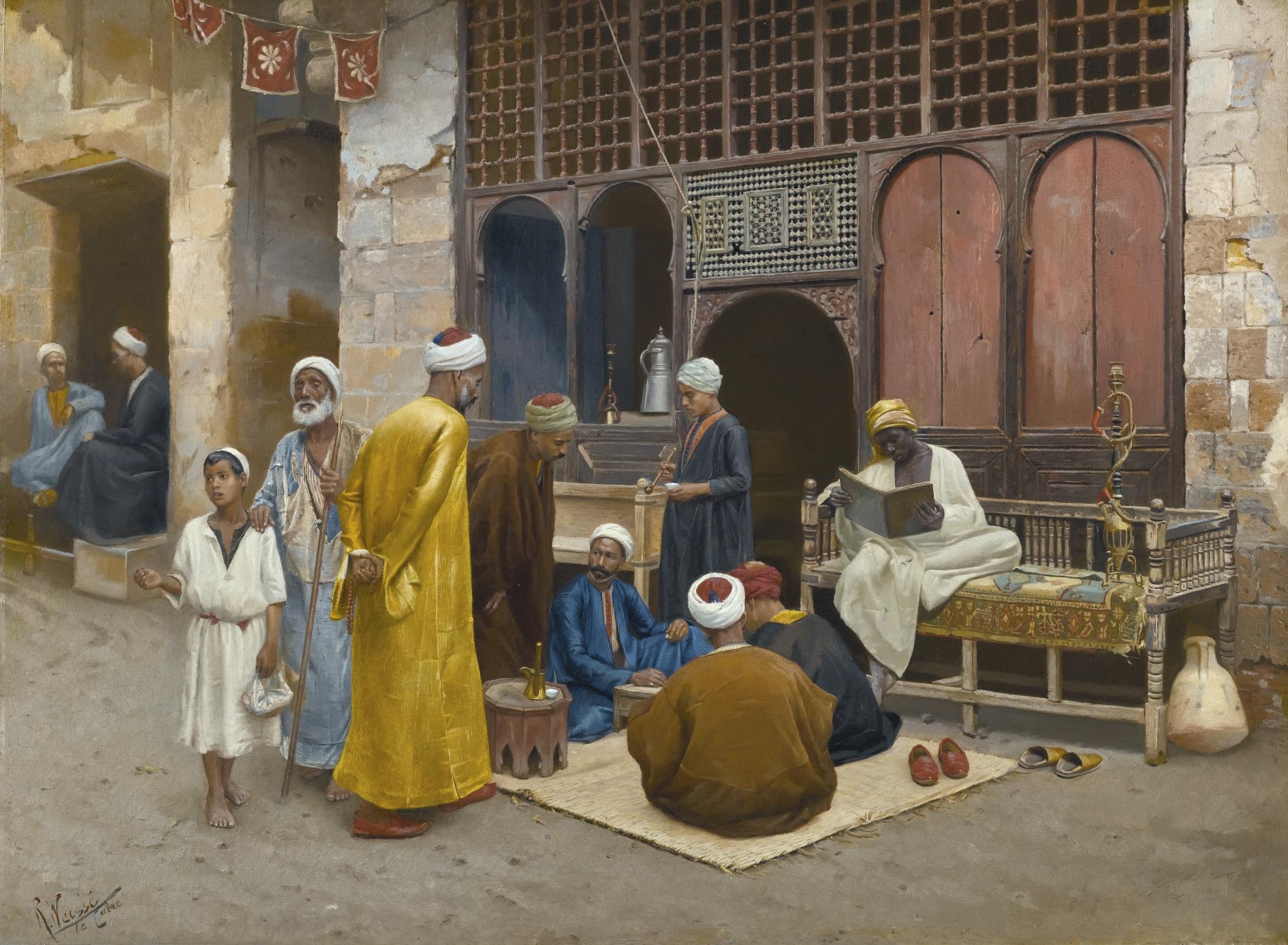 Rudolf Weisse - Bohemian The Dice Players