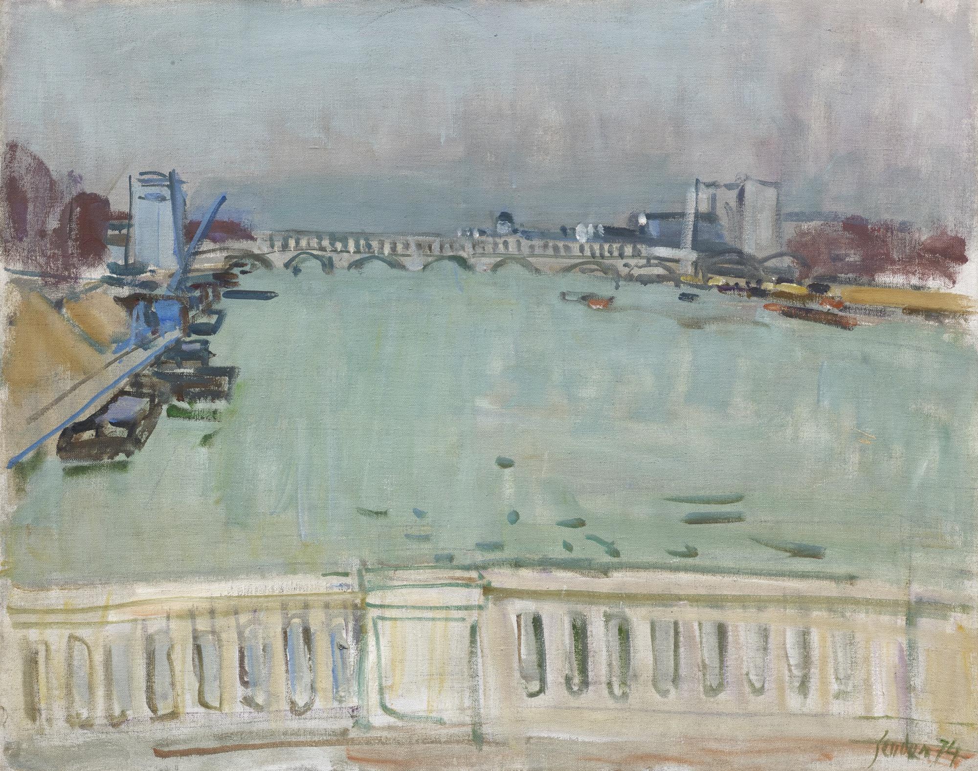 Rudolf Zender - Sur Le Pont Dolbiac, 1974