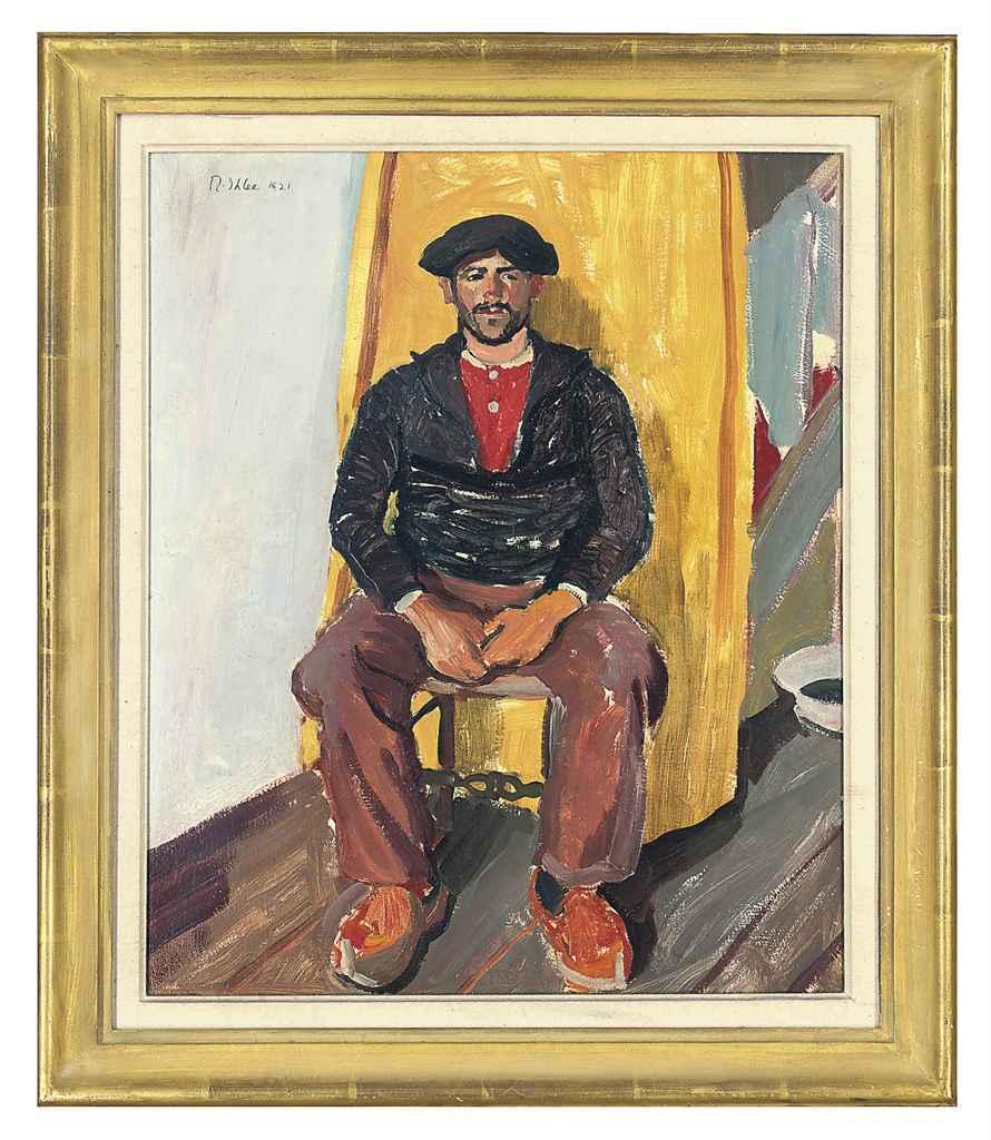 Rudolph Ihlee - A Breton Fisherman