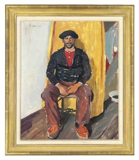 Rudolph Ihlee - A Breton Fisherman