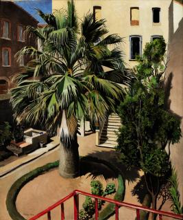 Rudolph Ihlee - Palmier à Collioure